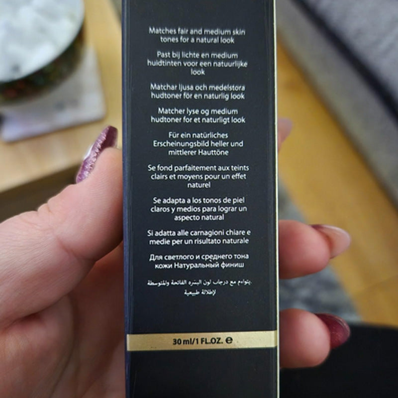 Moisturizing Liquid Foundation Concealer Natural And Lasting