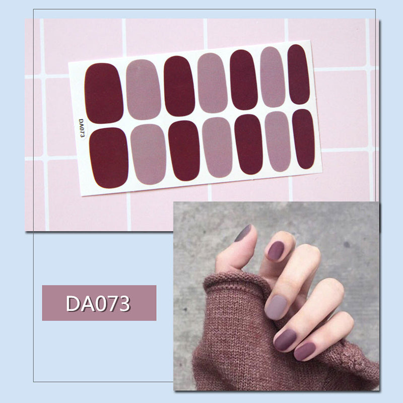 3D waterproof permanent nail patch