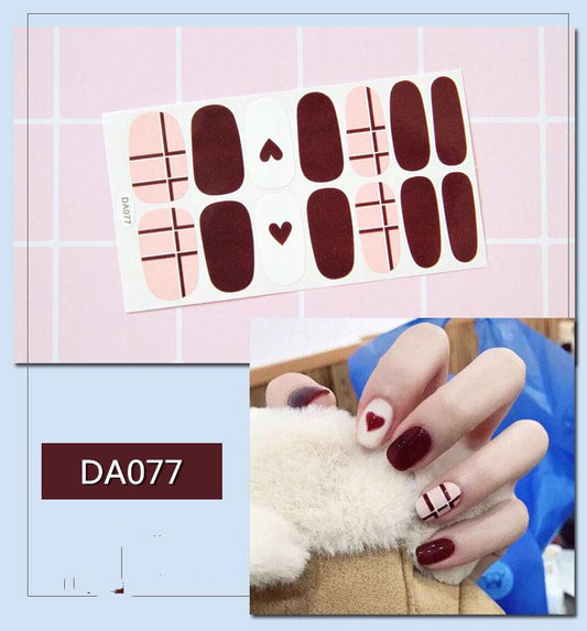3D waterproof permanent nail patch
