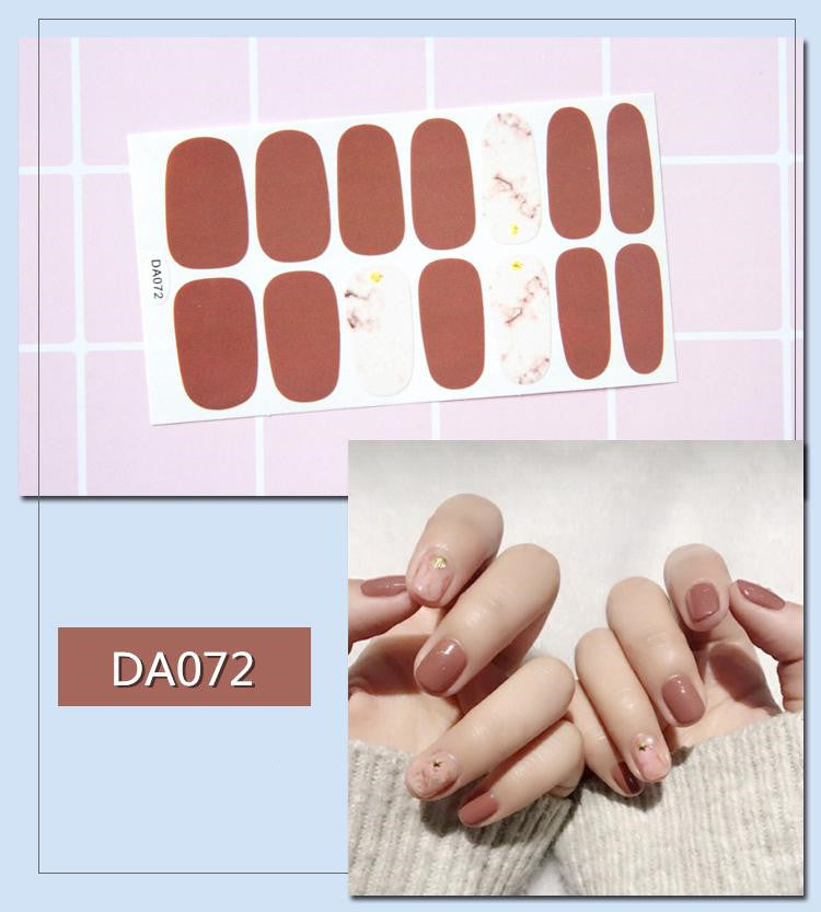 3D waterproof permanent nail patch