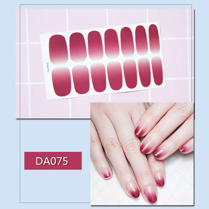 3D waterproof permanent nail patch