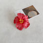 Simulation Hibiscus Hair Clip Women Atmosphere Seaside Photography Headwear Flower Side Clip