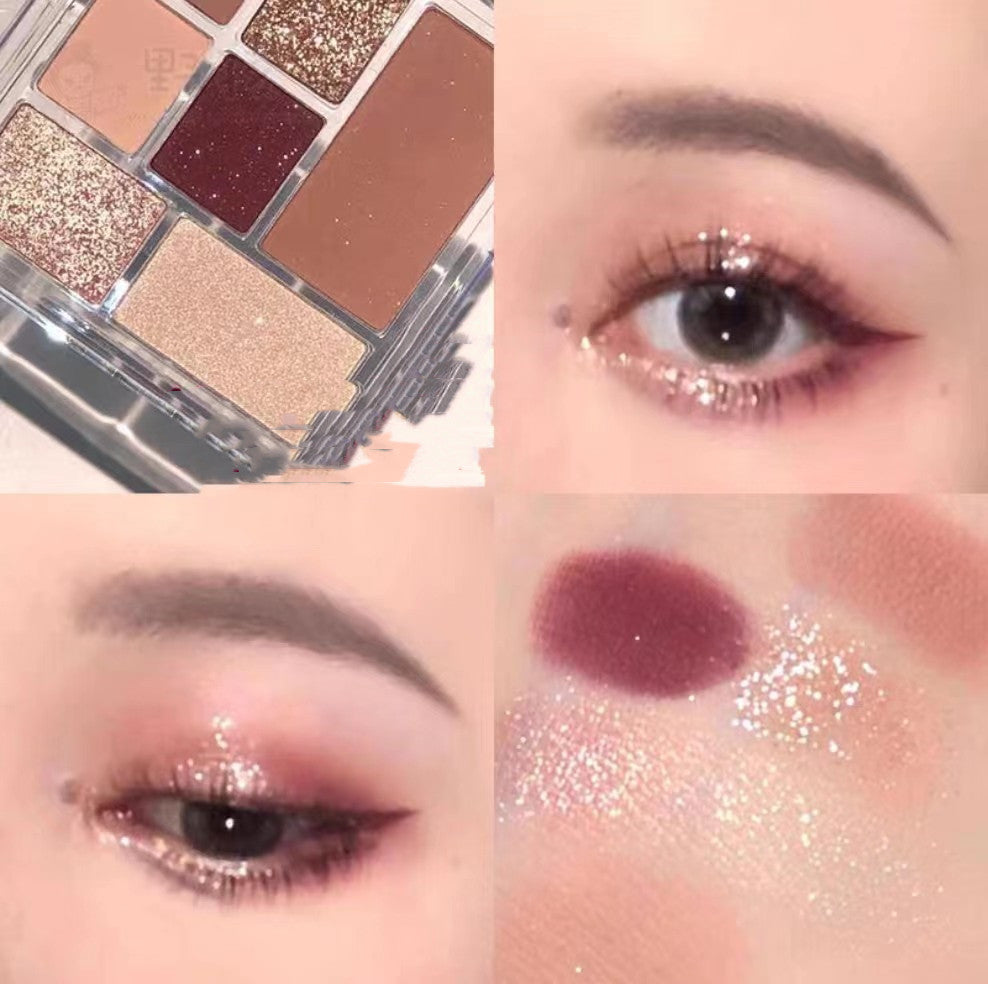 Fashionable And Simple 10-color Eyeshadow Palette