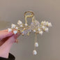 Women's Fashion Large Butterfly Tassel Barrettes