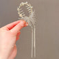 Tulip Tassel Hairpin Back Head Grip Clip