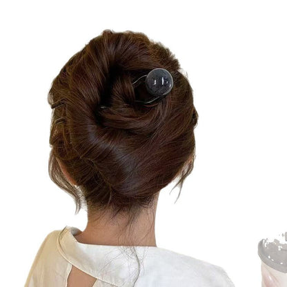 Ball Retro Simple U-shaped Hair Pin Headdress Barrettes