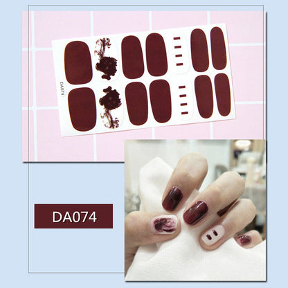 3D waterproof permanent nail patch