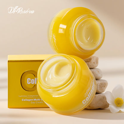 DR.ROSEVA Daily Care Collagen Day Cream Full-Skin Whitening Hydrating Moisturizing With Pigmentation Recombinant Collagen