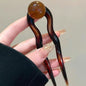 Ball Retro Simple U-shaped Hair Pin Headdress Barrettes