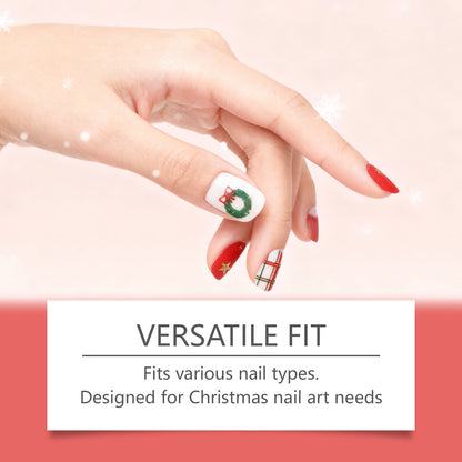 Soft Gel Nail Sticker Set