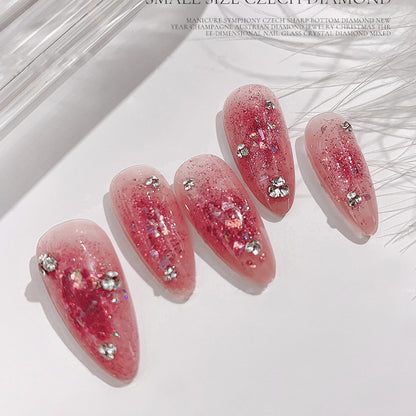 New Glass Crystal Nail Diamond