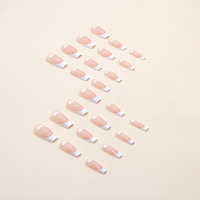 White French Shiny Nail Sticker