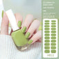Simple Solid Color Nail Stickers