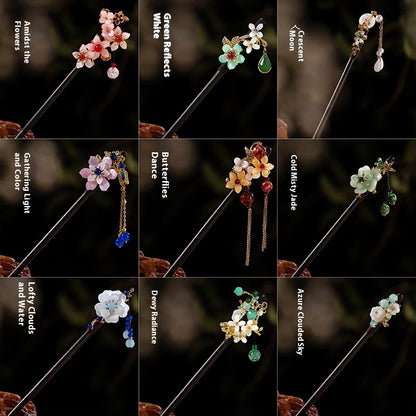 Blackwood Headdress Plate Hair Clasp Women