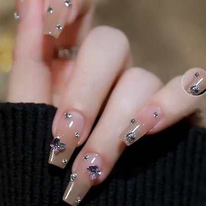 New Glass Crystal Nail Diamond