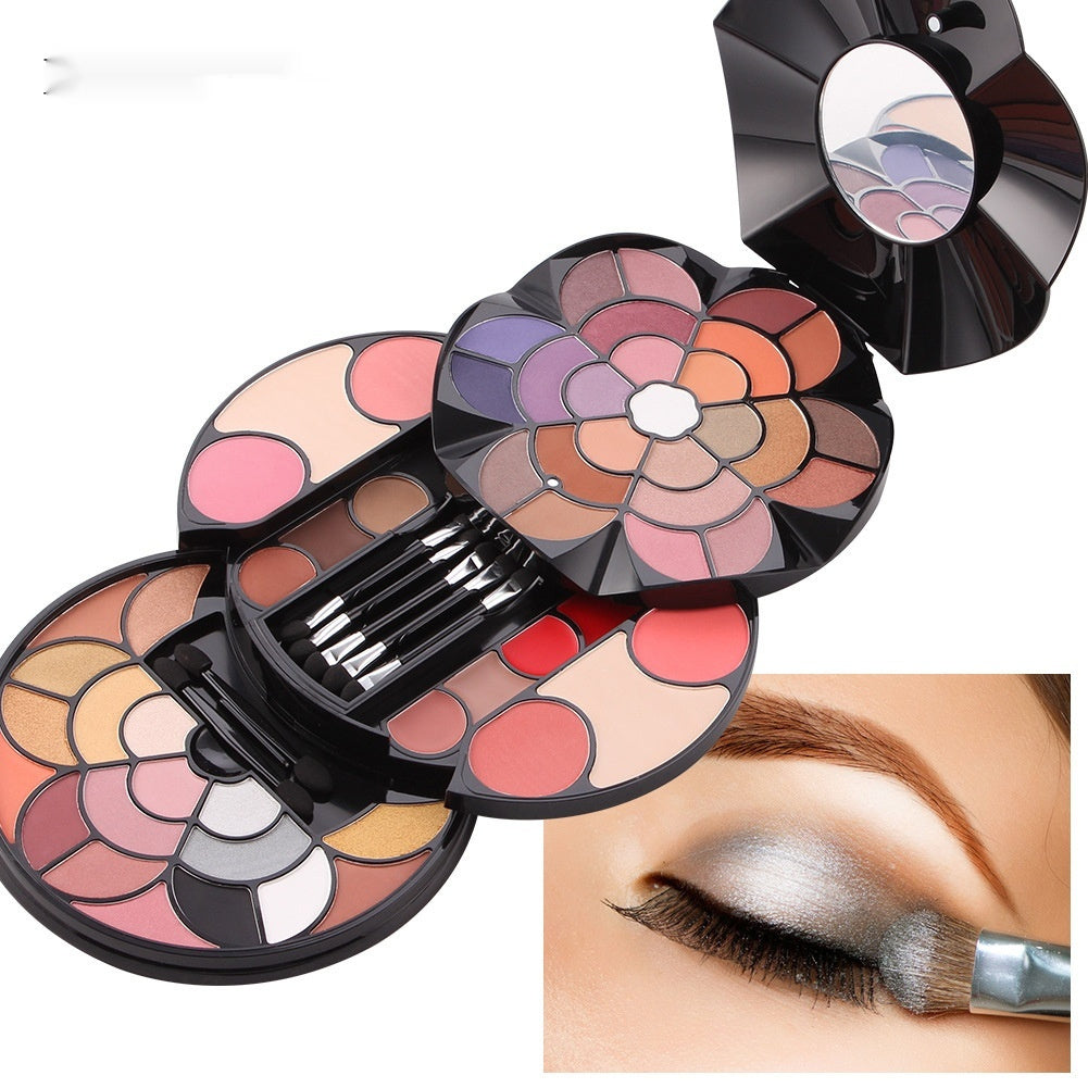 Women's Multicolor Makeup Palette Suit