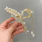 Women's Fashion Large Butterfly Tassel Barrettes