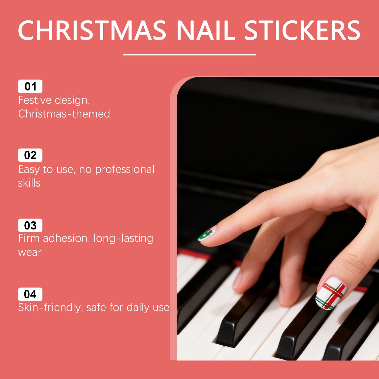 Soft Gel Nail Sticker Set