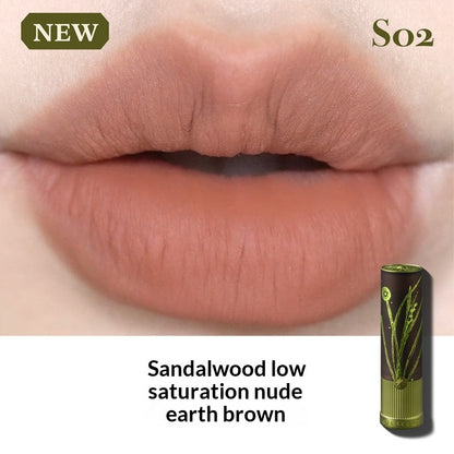 Matte Natural European And American Brown Lipstick For Fair Nude Lip Mud
