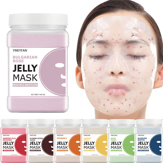Rose Petal Crystal Jelly Facial Mask 500g Moisturizing
