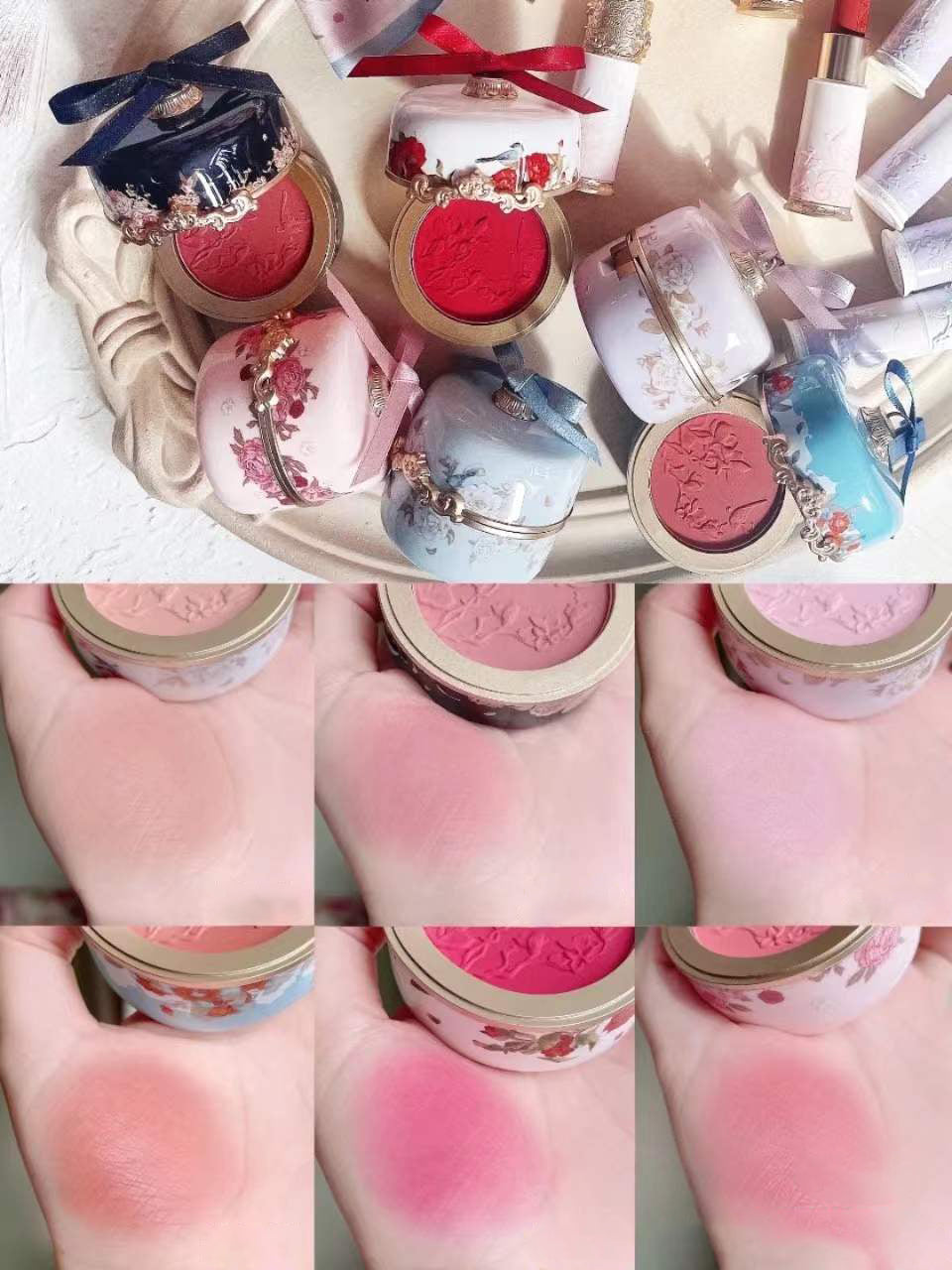 Ladies Matte Blush Makeup Natural Everyday