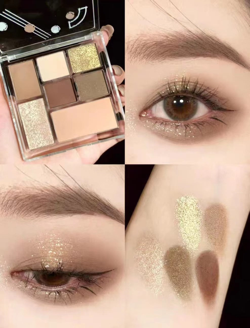 Fashionable And Simple 10-color Eyeshadow Palette