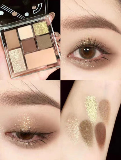 Fashionable And Simple 10-color Eyeshadow Palette