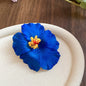 Simulation Hibiscus Hair Clip Women Atmosphere Seaside Photography Headwear Flower Side Clip