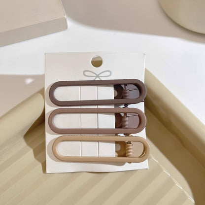 Simple Frosted Star Hairpin Finishing Small Hairpin