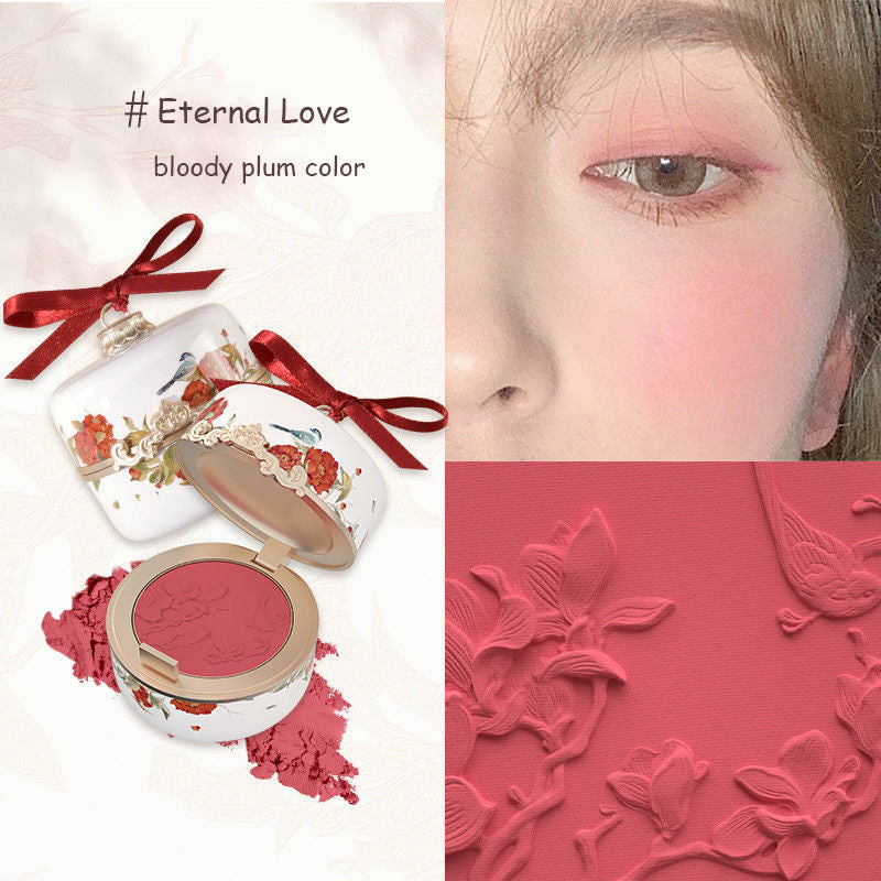 Ladies Matte Blush Makeup Natural Everyday