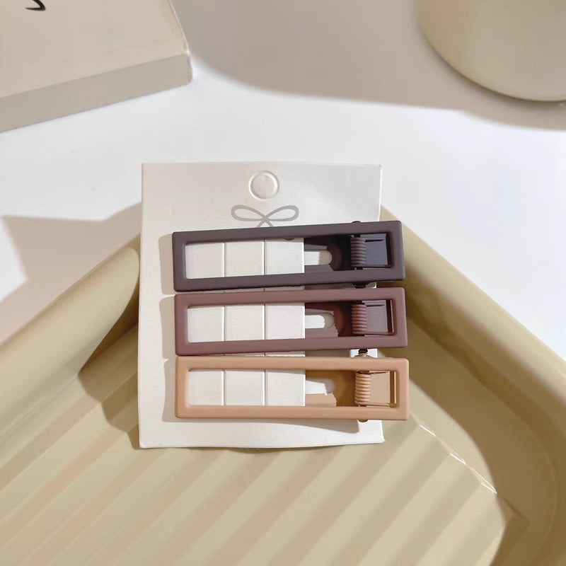 Simple Frosted Star Hairpin Finishing Small Hairpin