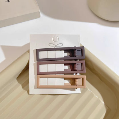 Simple Frosted Star Hairpin Finishing Small Hairpin