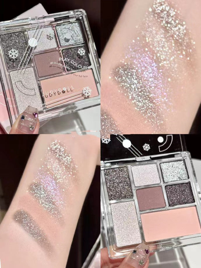 Fashionable And Simple 10-color Eyeshadow Palette