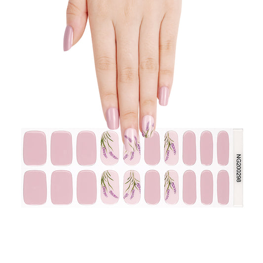 Fashion Gel Light Nail Stickers