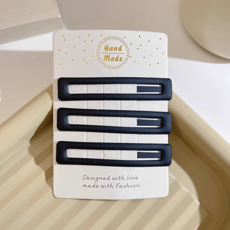 Simple Frosted Star Hairpin Finishing Small Hairpin