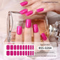 Solid Color Gel Nail Stickers