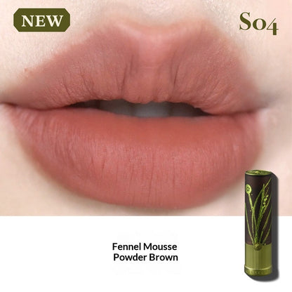 Matte Natural European And American Brown Lipstick For Fair Nude Lip Mud