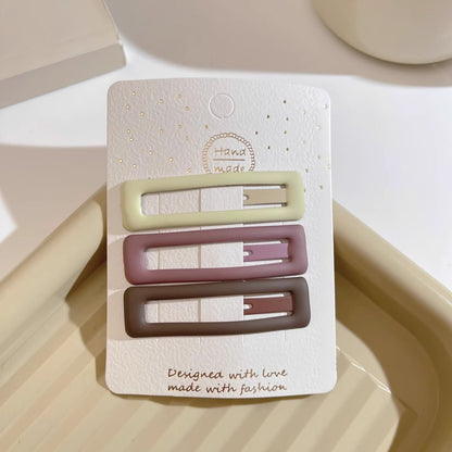 Simple Frosted Star Hairpin Finishing Small Hairpin