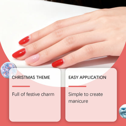 Soft Gel Nail Sticker Set