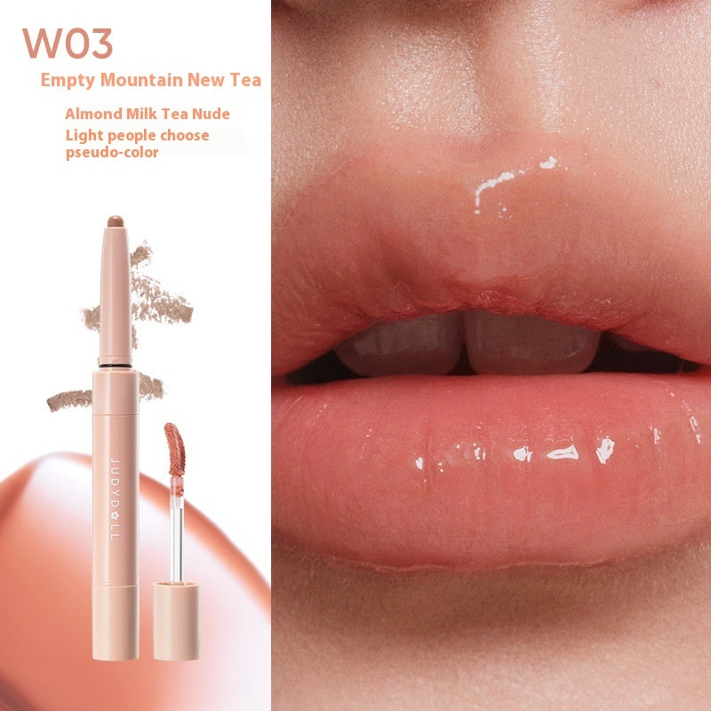 Double-headed Lip Gloss Lip Liner Two-in-one