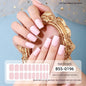 Solid Color Gel Nail Stickers