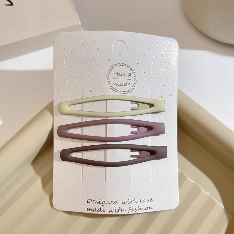 Simple Frosted Star Hairpin Finishing Small Hairpin