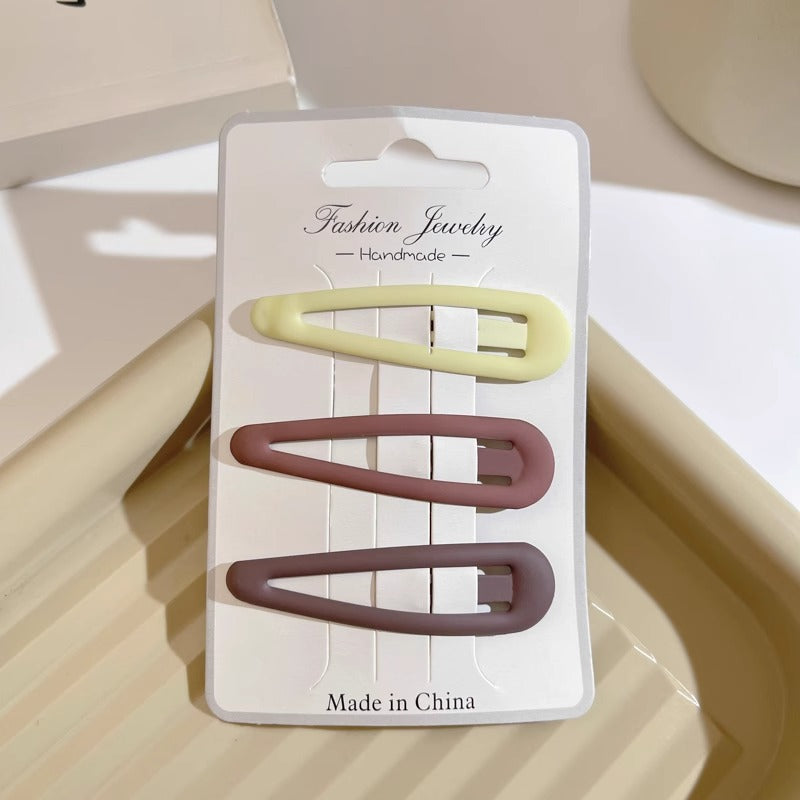 Simple Frosted Star Hairpin Finishing Small Hairpin